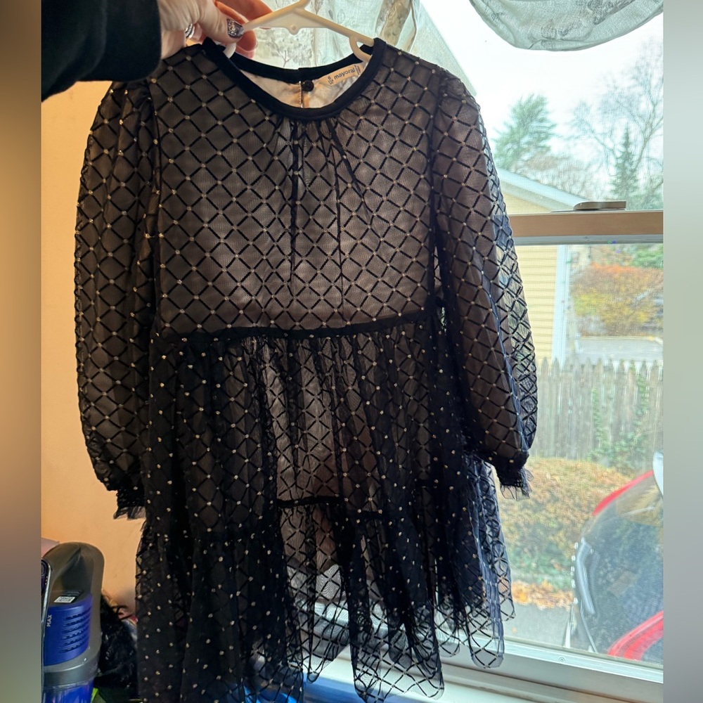 Mayoral girls holiday dress